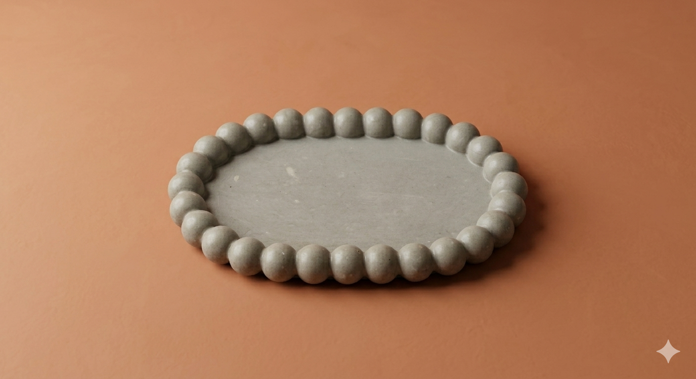 Handcrafted Upcycled Coffee Ground Tray/Coaster